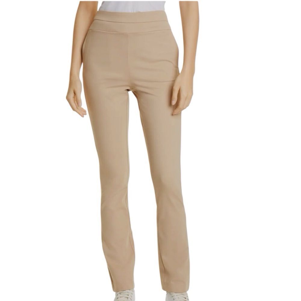 Capsule 121 Tan Straight Leg Pull-On Pants Size Large